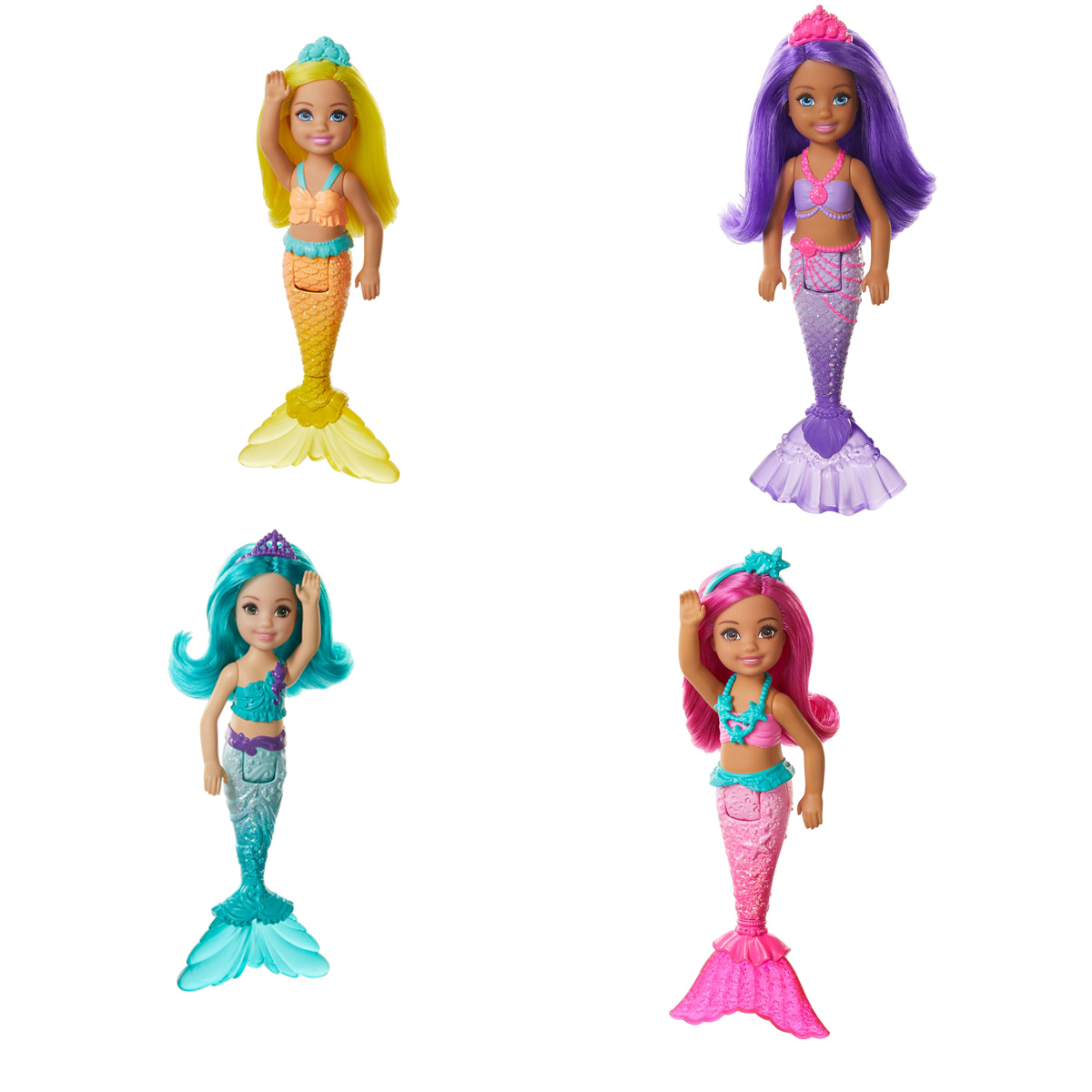 Wholesale Barbie Dreamtopia Mermaid Doll- 3 Assortments MULTICOLOR