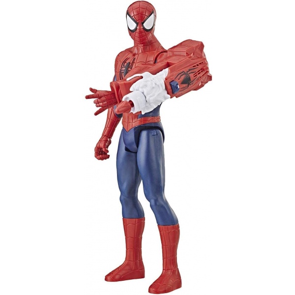 Spider-Man Marvel Titan Hero Series Villains Black Suit - Figura de acción  de superhéroe a escala de 12 pulgadas, juguete para niños a partir de 4