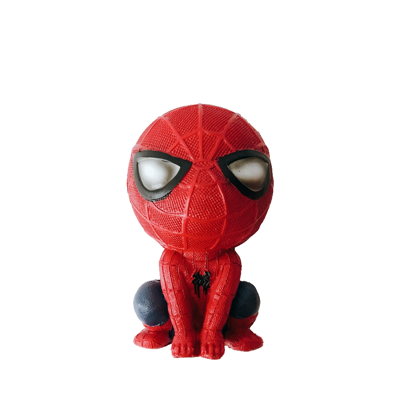 Cute POP Spiderman Ornaments Figure Random ship – Toys-Porter