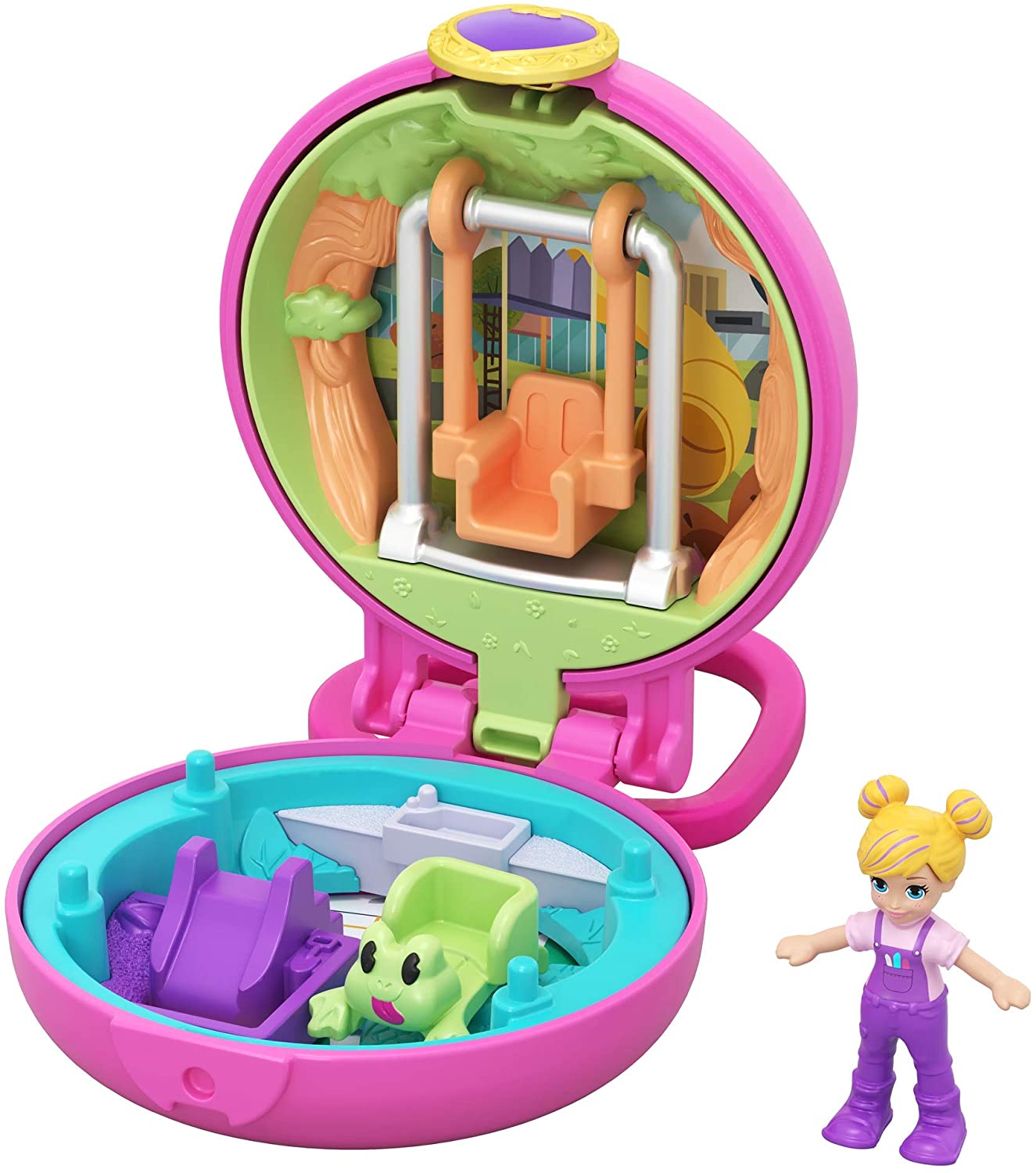 Polly Pocket Tiny Pocket Places Polly Playground Compact with