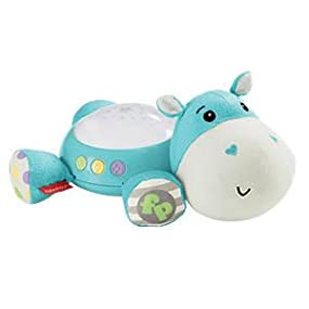Help soothe baby with starlight projection and relaxing music or sounds
