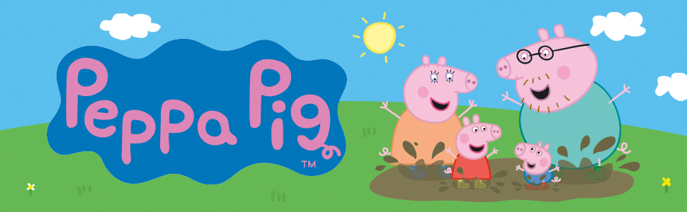 Peppa Pig Banner - Muddy Puddles