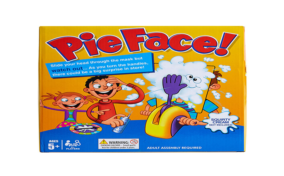 pie face showdown game pie in the face game for kids pieface face cream whip cream