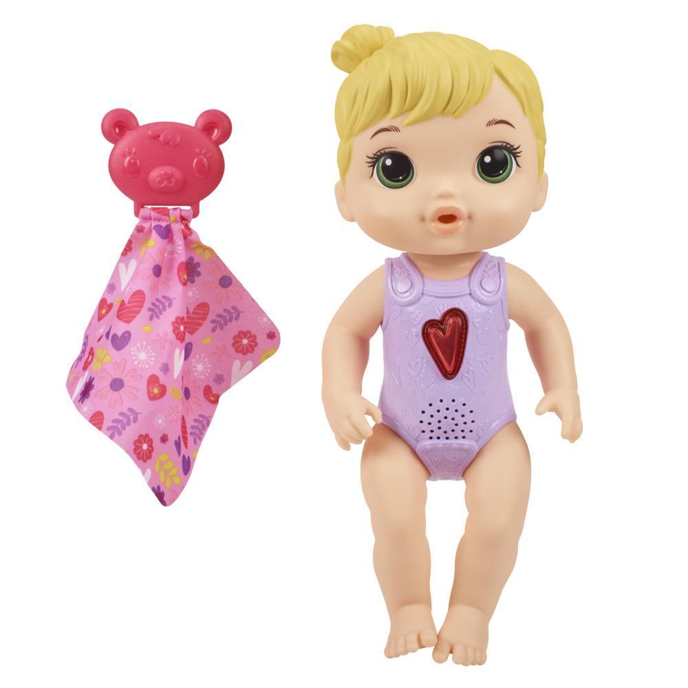 Blinking baby deals doll