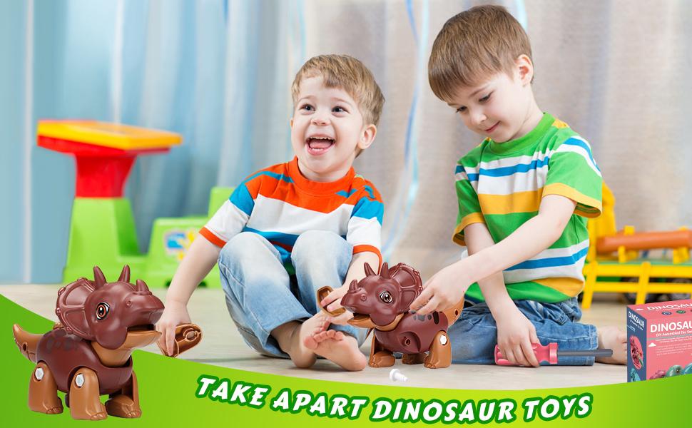 take apart dinosaur toys