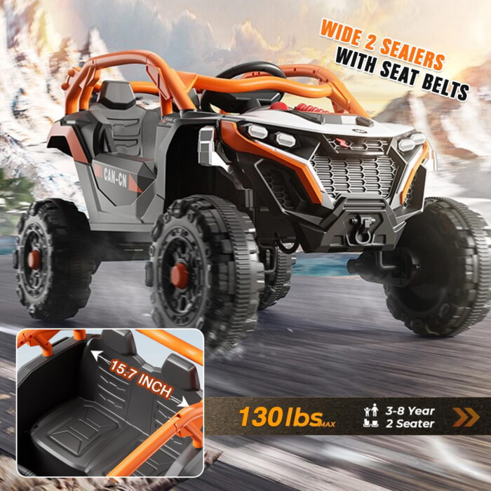 [Clearance] Ride on Car for Kids Electric Vehicles Off-Road SUV w/Parent Remote Control - Image 5
