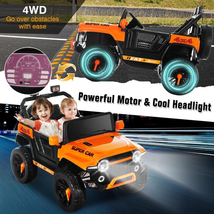 [DEAL] 24V Electric Kids Ride on Truck Car with Parental Remote - Image 6