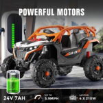 [Clearance] Ride on Car for Kids Electric Vehicles Off-Road SUV w/Parent Remote Control - Image 3