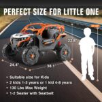 [Clearance] Ride on Car for Kids Electric Vehicles Off-Road SUV w/Parent Remote Control - Image 8