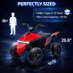 Perfectly sized for young adventurers