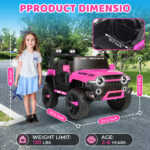24v ride on toys for big kids - Product Dimension