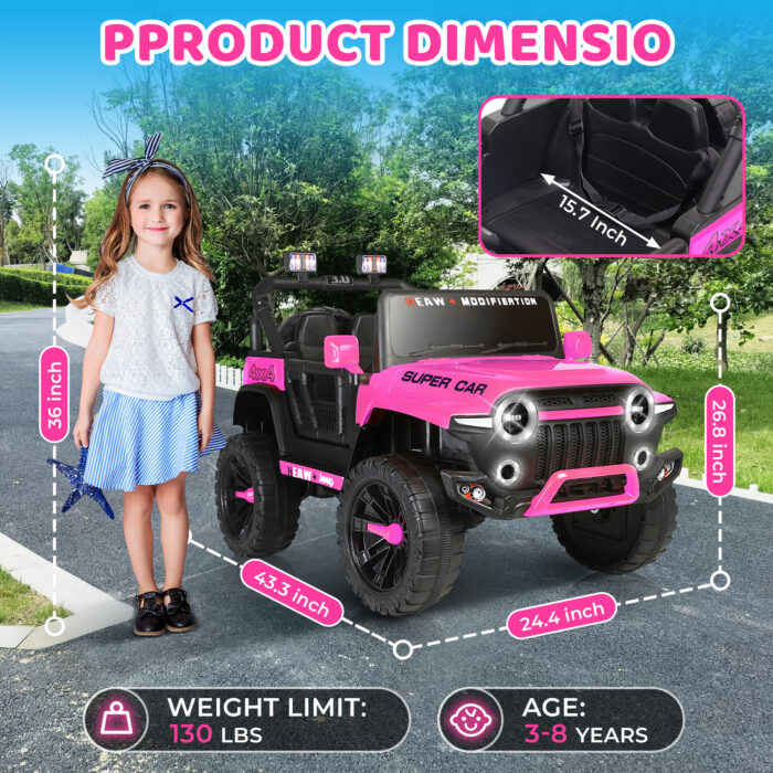 24v ride on toys for big kids - Product Dimension