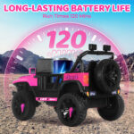 jeep power wheels - Long lasting battery life