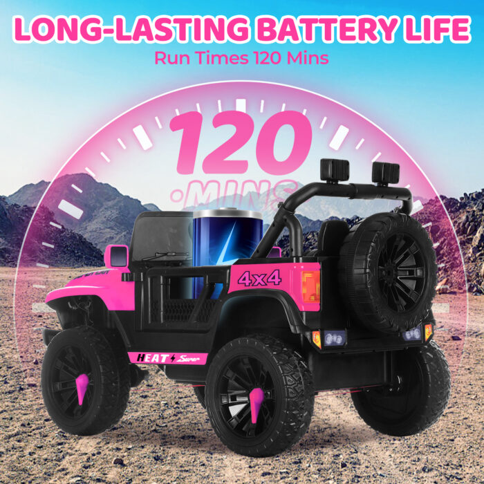 jeep power wheels - Long lasting battery life