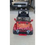 Spider Ride On Truck Car for Kids Electric UTV with Parental Remote Control, LED Lights, 3 Speeds photo review