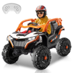 [Clearance] Ride on Car for Kids Electric Vehicles Off-Road SUV w/Parent Remote Control