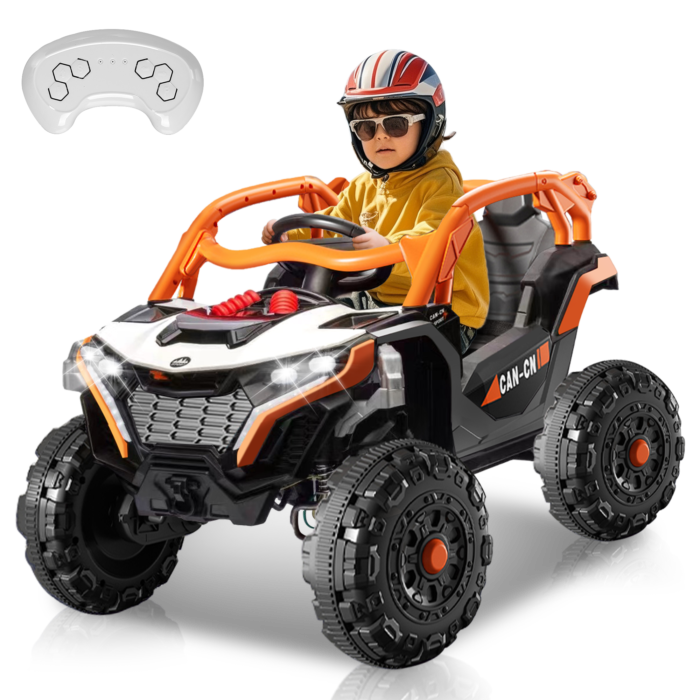 [Clearance] Ride on Car for Kids Electric Vehicles Off-Road SUV w/Parent Remote Control - Image 1
