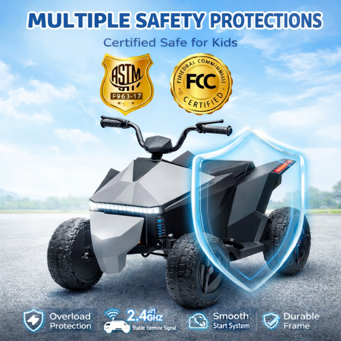 Certified safe ATV for kids