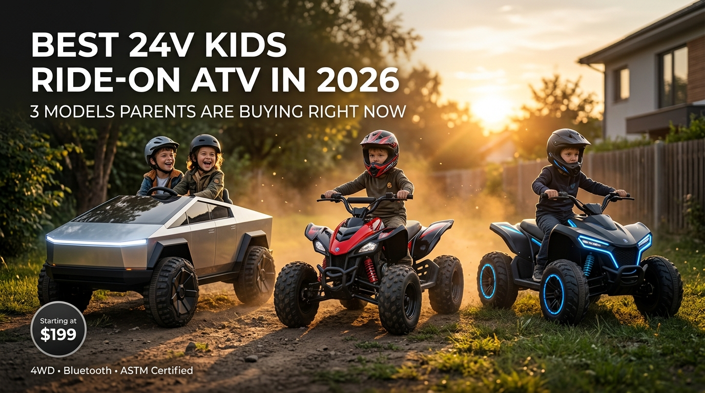 Best 24V Kids Ride On ATV 2026 | Top 3 Picks - Toysporter