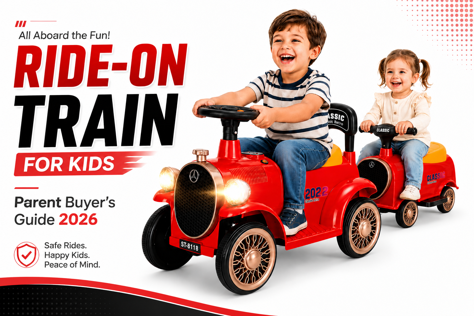 Ride-On Train for Kids: Complete Buyer's Guide (2025) | ToysPorter