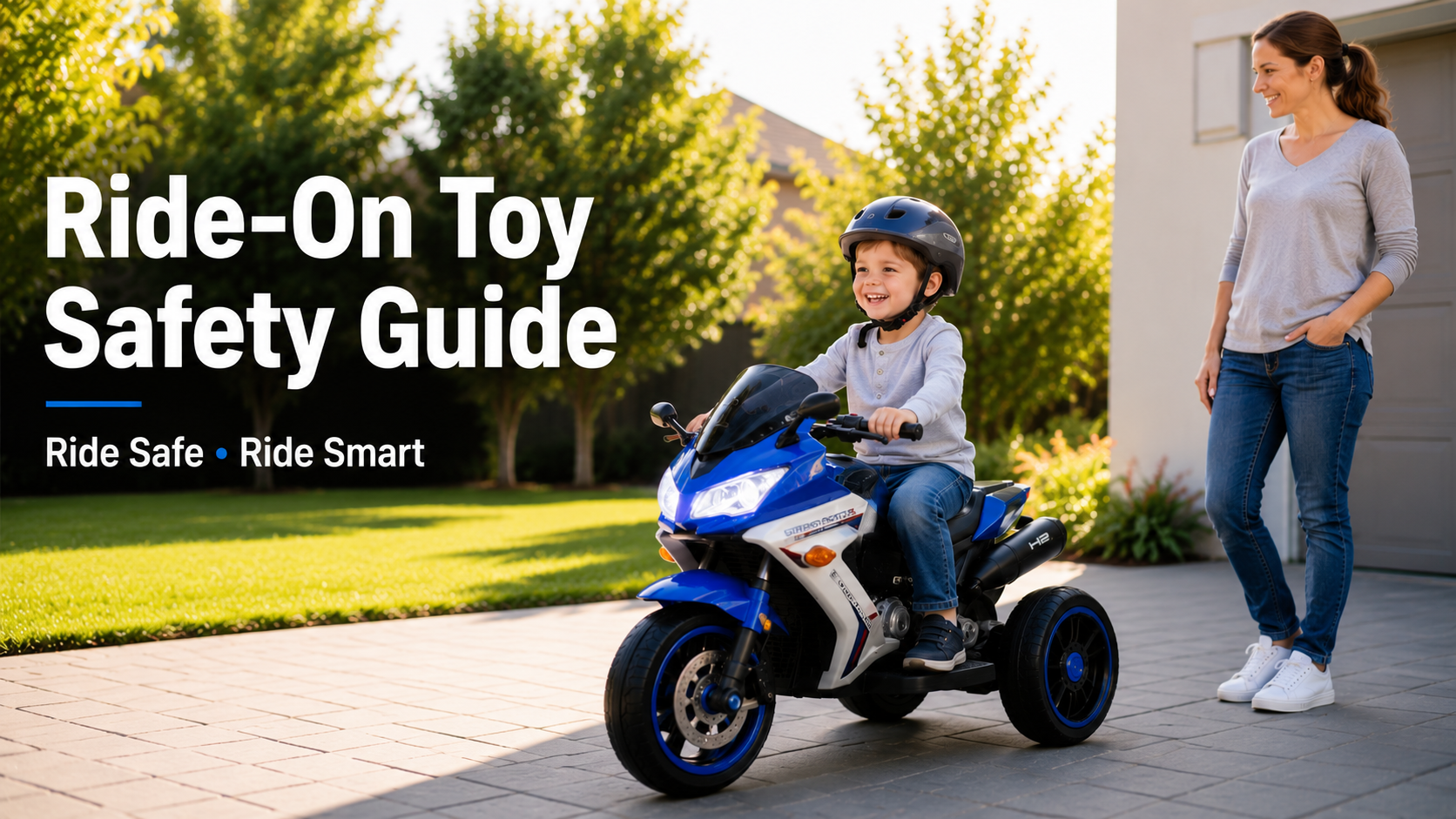 Ride-On Motorcycle & Train Safety Guide: Rules, Gear & Supervision Tips