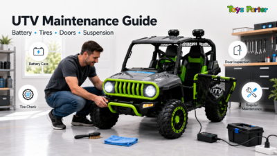 Ride-On UTV & Jeep Maintenance Guide: Tires, Doors & Battery Care