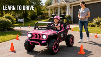How to Teach Your Child to Drive a Ride-On Jeep: Remote to Solo Guide