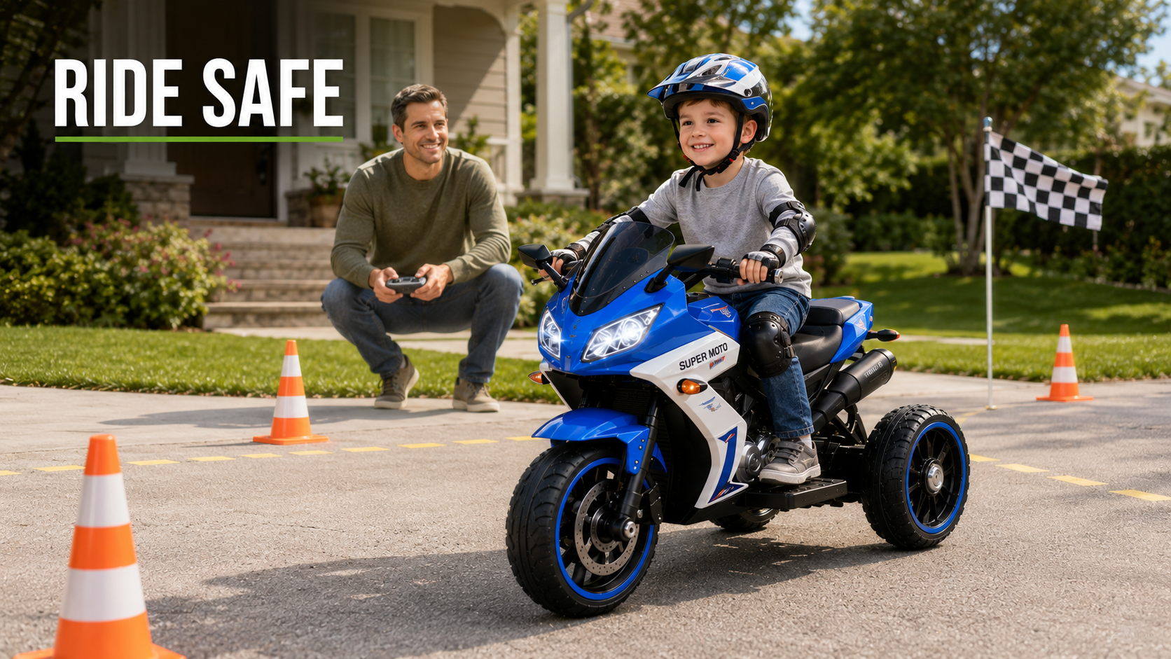 Kids' Ride-On Motorcycle Safety: What to Wear & How to Set Up a Safe Ride (Parent's Guide)