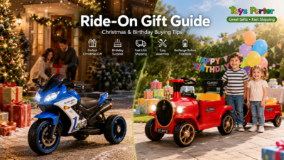 When to Buy a Ride-On Motorcycle or Train for Christmas & Birthdays