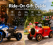 When to Buy a Ride-On Motorcycle or Train for Christmas & Birthdays
