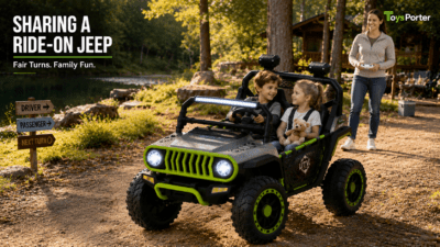 Sharing a Ride-On Jeep Between Siblings: A Parent's Guide