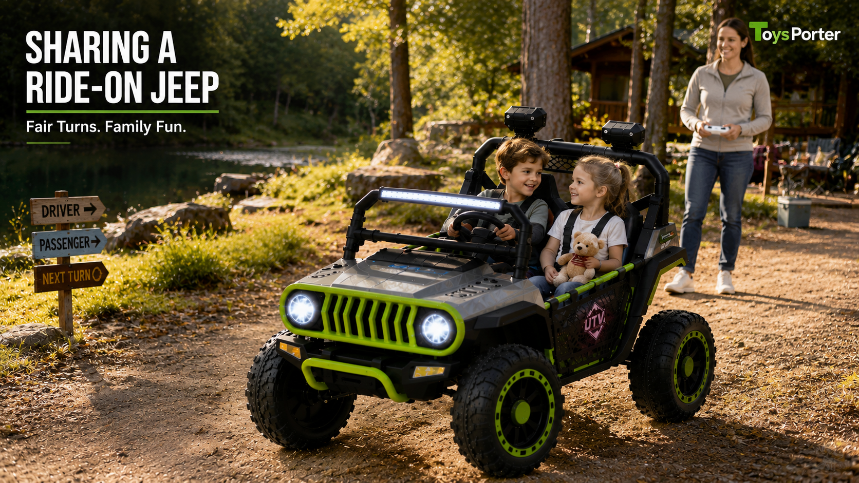 Sharing a Ride-On Jeep Between Siblings: A Parent's Guide