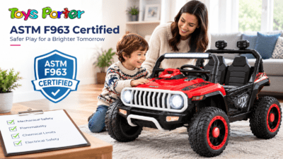 What Does "ASTM F963 Certified" Mean for a Kids' Ride-On Toy?