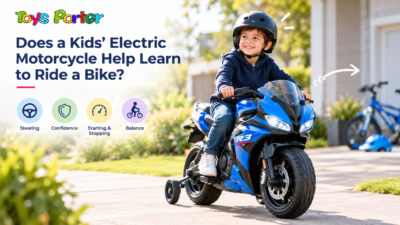 Does a Kids' Electric Motorcycle Help Learn to Ride a Bike?
