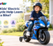 Does a Kids' Electric Motorcycle Help Learn to Ride a Bike?