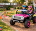 How to Build a Mini Off-Road Trail for a Kids' Ride-On Jeep