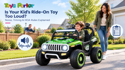 Is Your Kid's Ride-On Toy Too Loud? Noise, Timing & HOA Rules Explained