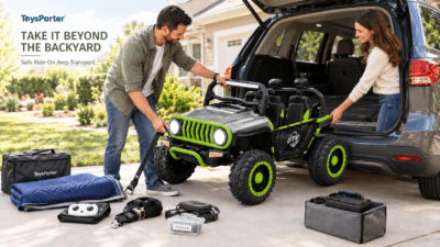 Taking a Ride-On Jeep Beyond the Backyard: A Parent's Guide to Transporting It Safely
