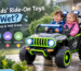 Can Kids' Ride-On Toys Get Wet? Rain, Puddles & Wet Grass