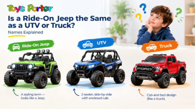 Is a Ride-On Jeep the Same as a UTV or Truck? Names Explained