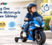 How to Share One Ride-On Motorcycle Between Siblings